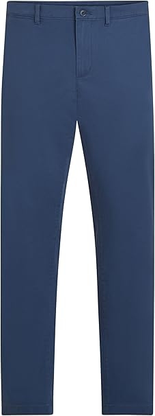 Tommy Hilfiger Pánské Kalhoty Chinosy Modré Na Zip 35/36 Jsl