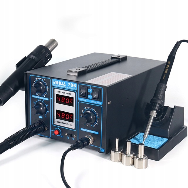 ПАЯЛЬНАЯ СТАНЦИЯ ДЛЯ СВАРКИ ПЛАСТИКА 706 ГОРЯЧИЙ ВОЗДУХ