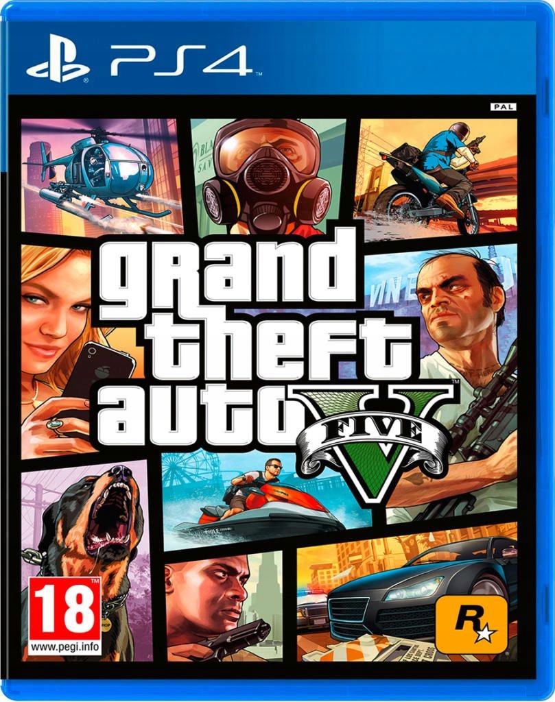Gra PS4 grand theft auto v PS4