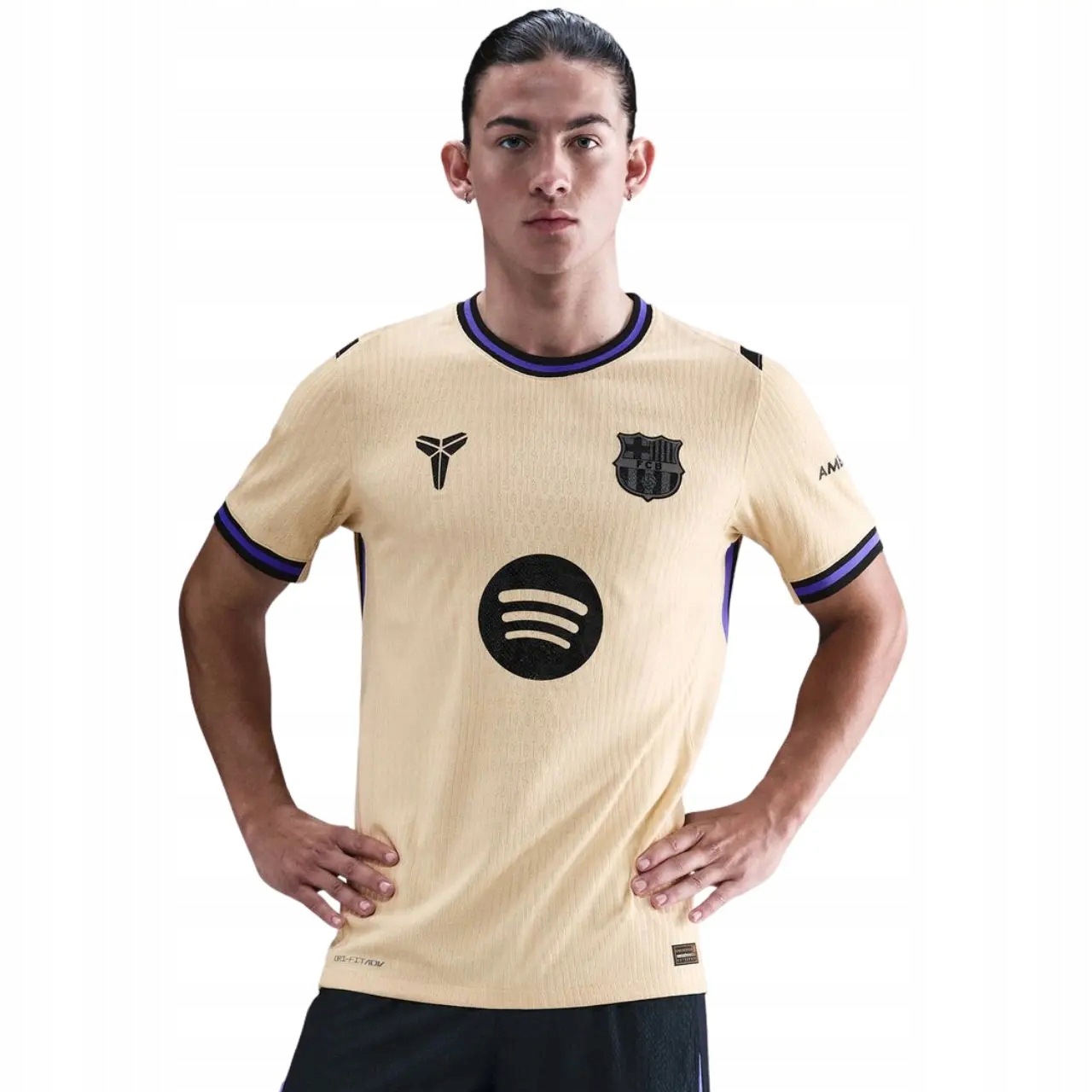 Koszulka męska Nike Fc Barcelona 2025/ 26 Match Away beżowa HJ4554 784,