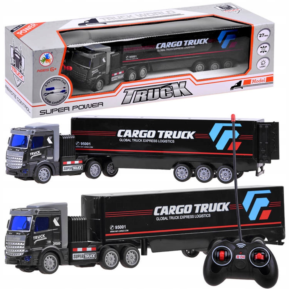 

Ciężarówka Rc Tir Dostawczy Zdalnie Sterowany/ Usb
