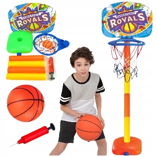 TABLICA tarcza do KOSZYKÓWKI KOSZA OBRĘCZ + PIŁKA