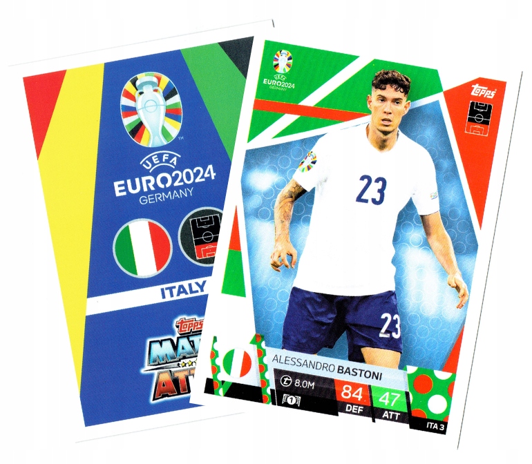 Topps Match Attax Euro 2024 Team Mate Base Italy ITA3 Bastoni