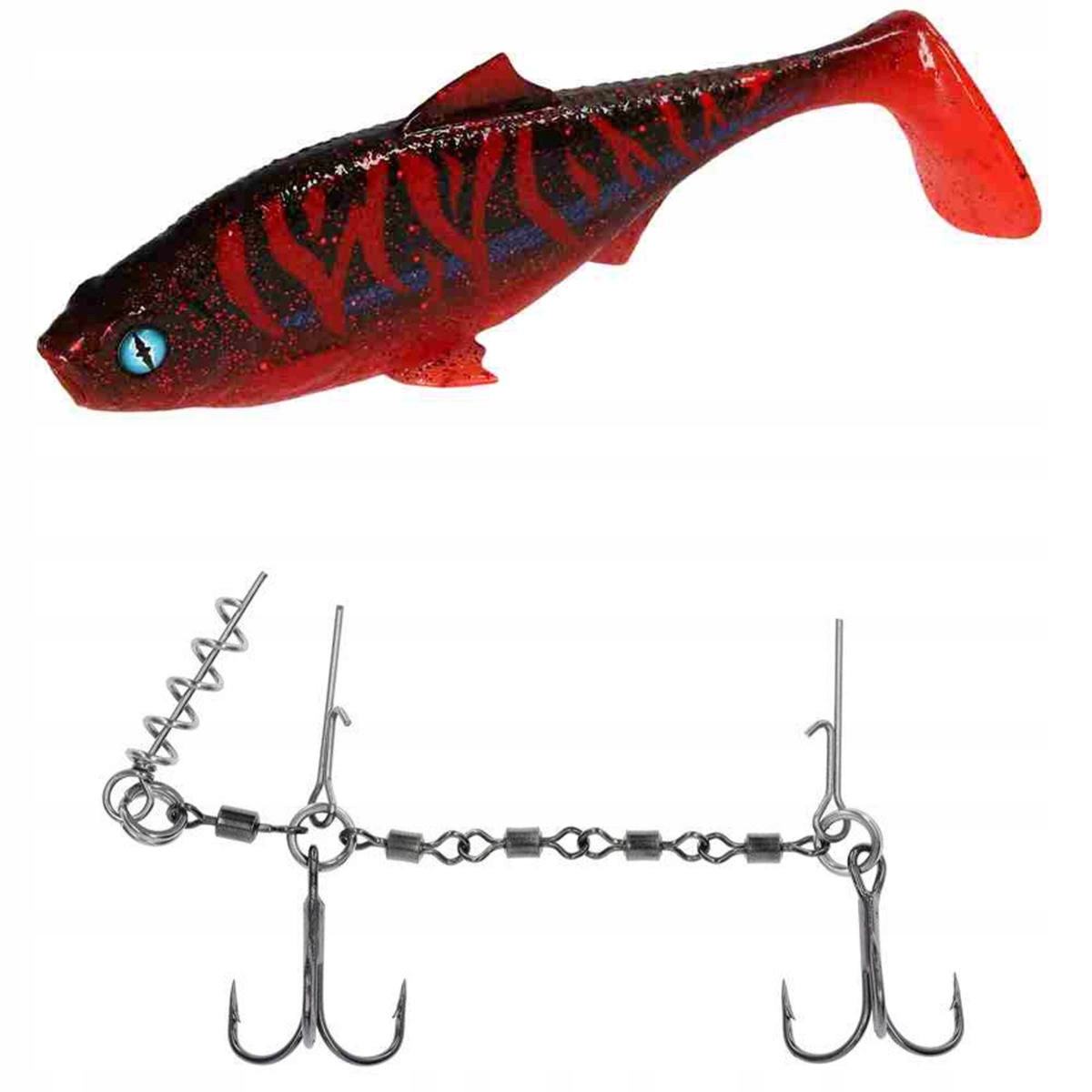 Zestaw Guma Mikado Mft Roach 15cm Vampire Roach+Dozbrojka Mikado EvoStinger