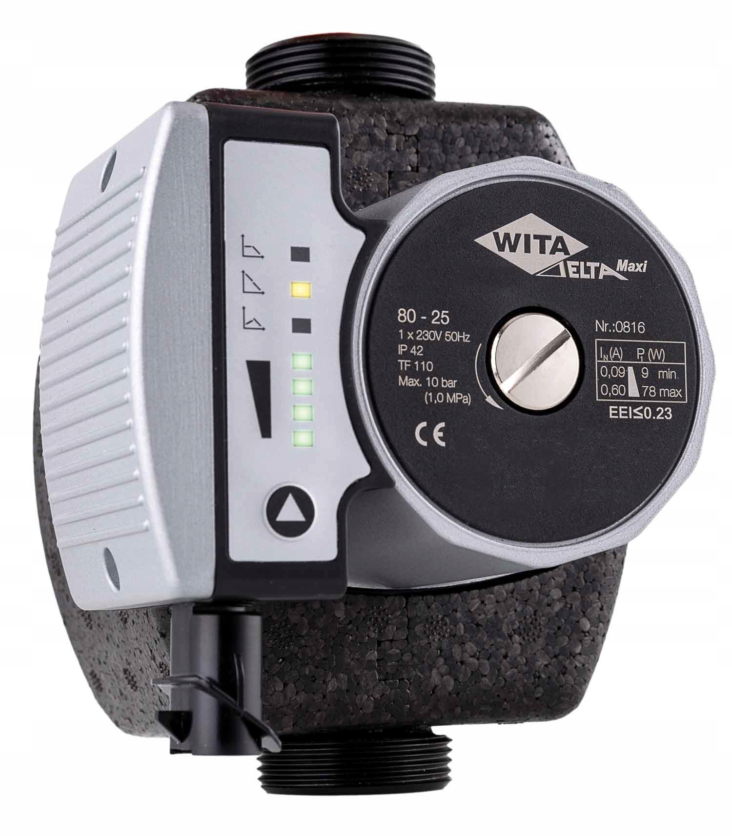 Energeticky úsporná pumpa Wita Delta Maxi 80 25 180 (maximálna vertikálna výška)