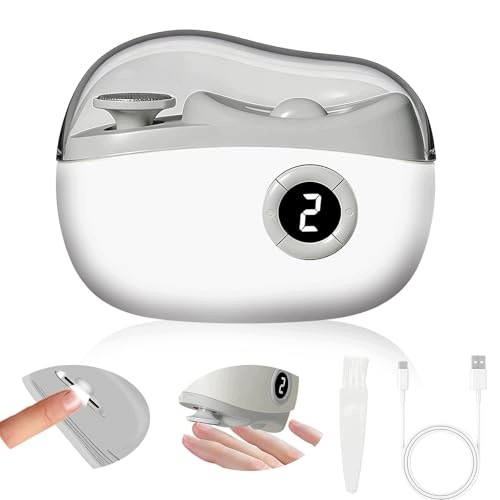 Obcinacz Do Paznokci Usb 3W1, Przenośny, Cichy, Ręce, Stopy, Seniorzy