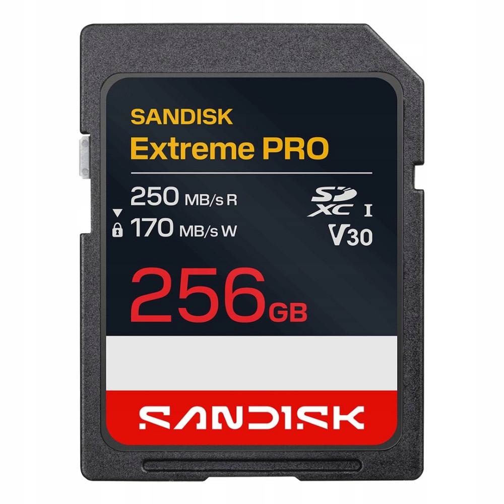 Sandisk Extreme Pro Sd Uhs-i 256GB Sd 250MB/s(R)
