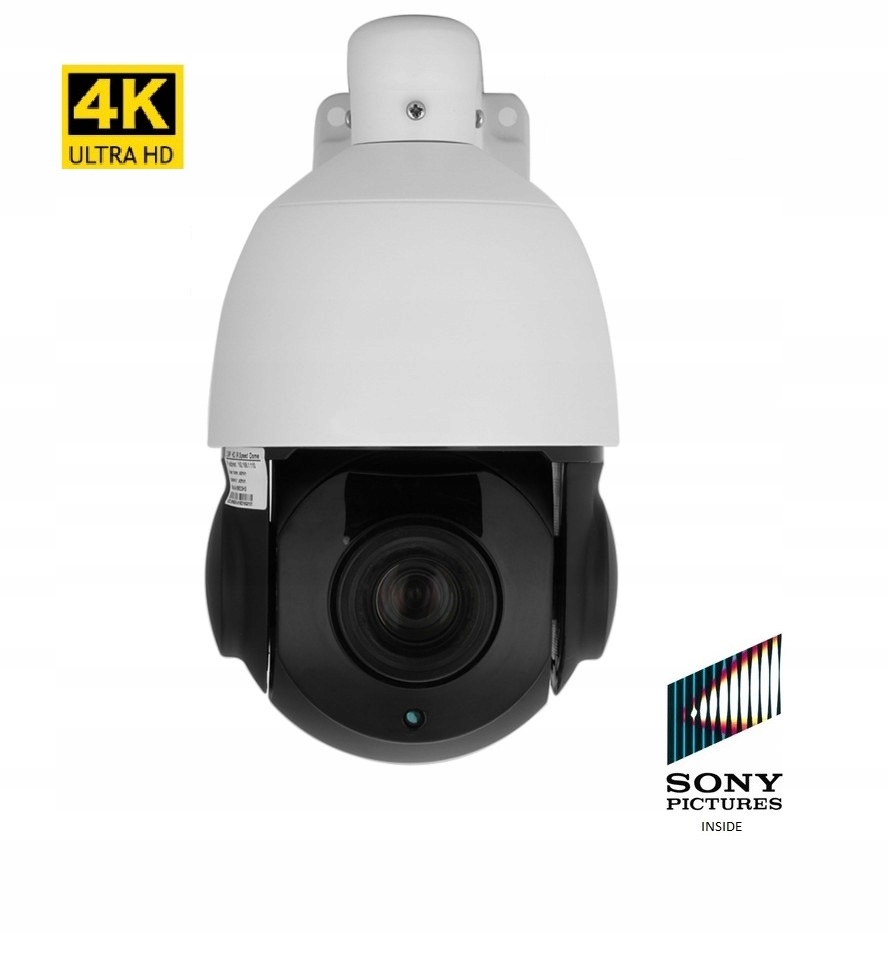 Otočná Ip sieťová kamera 4K 8MPX IR100 m 30xZoom