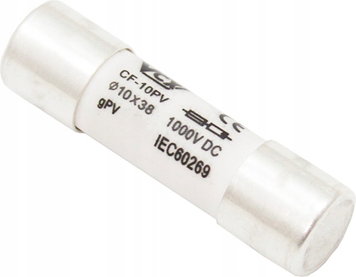 

Wkładka Solarna Cylindryczna Gpv 10x38 15A 1000VDC