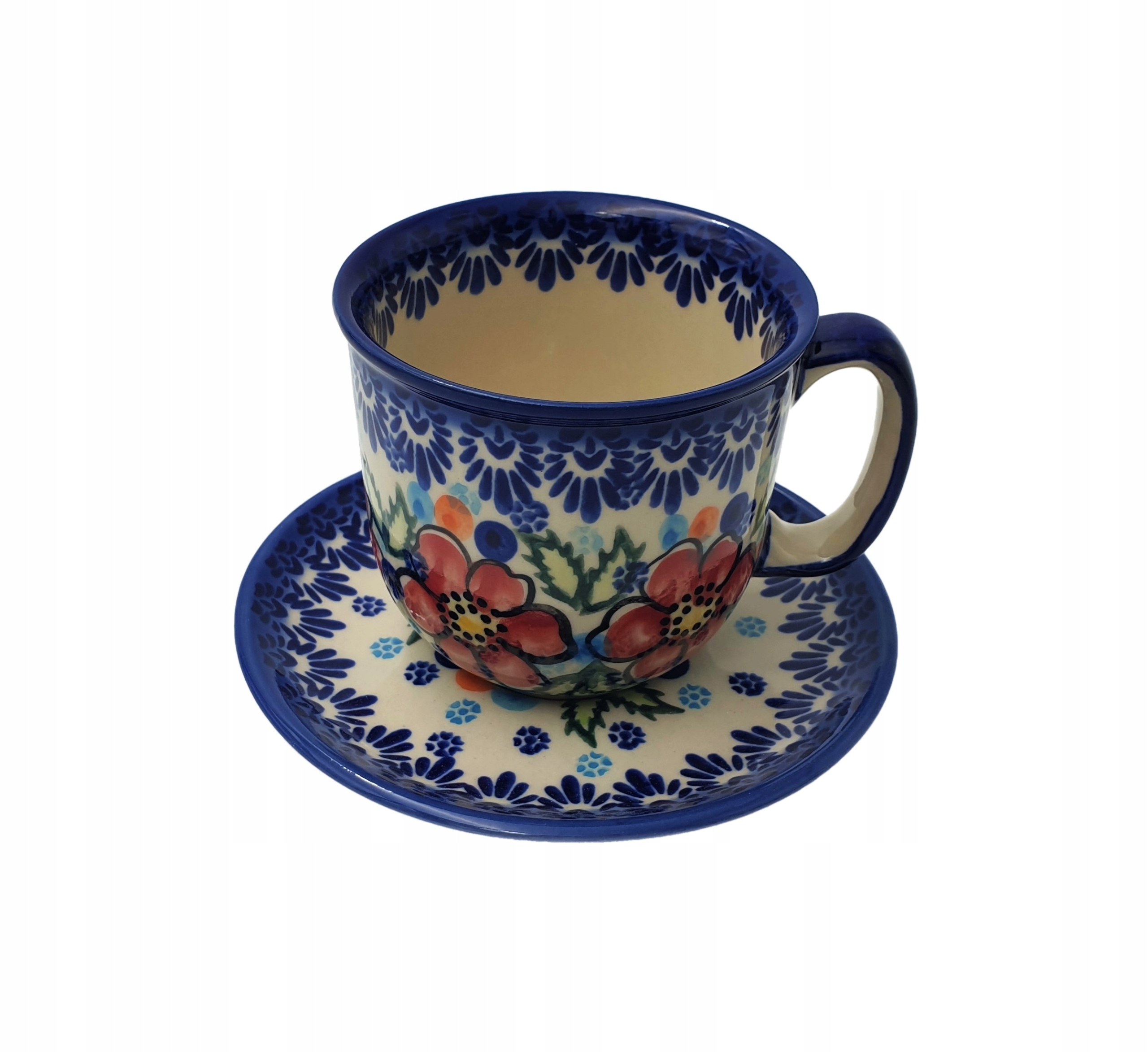 FILIŻANKA ZE SPODKIEM-CERAMIKA BOLESŁAWIEC EAN (GTIN) 5905317630702