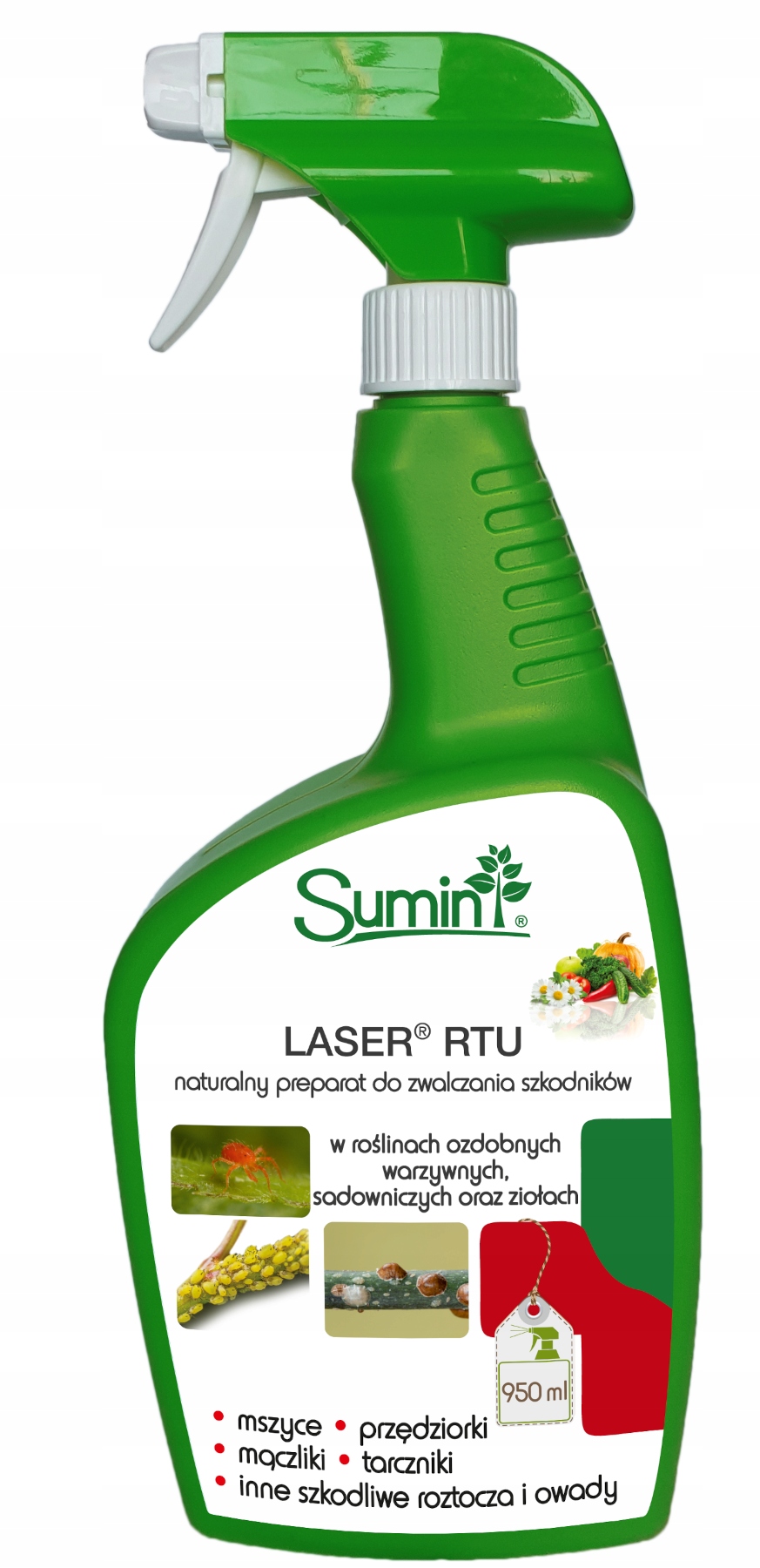 

Sumin Laser Rtu 950ml naturalny na szkodniki