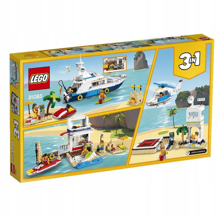 KLOCKI LEGO CREATOR 31083 PRZYGODY W PODRÓŻY Marka LEGO