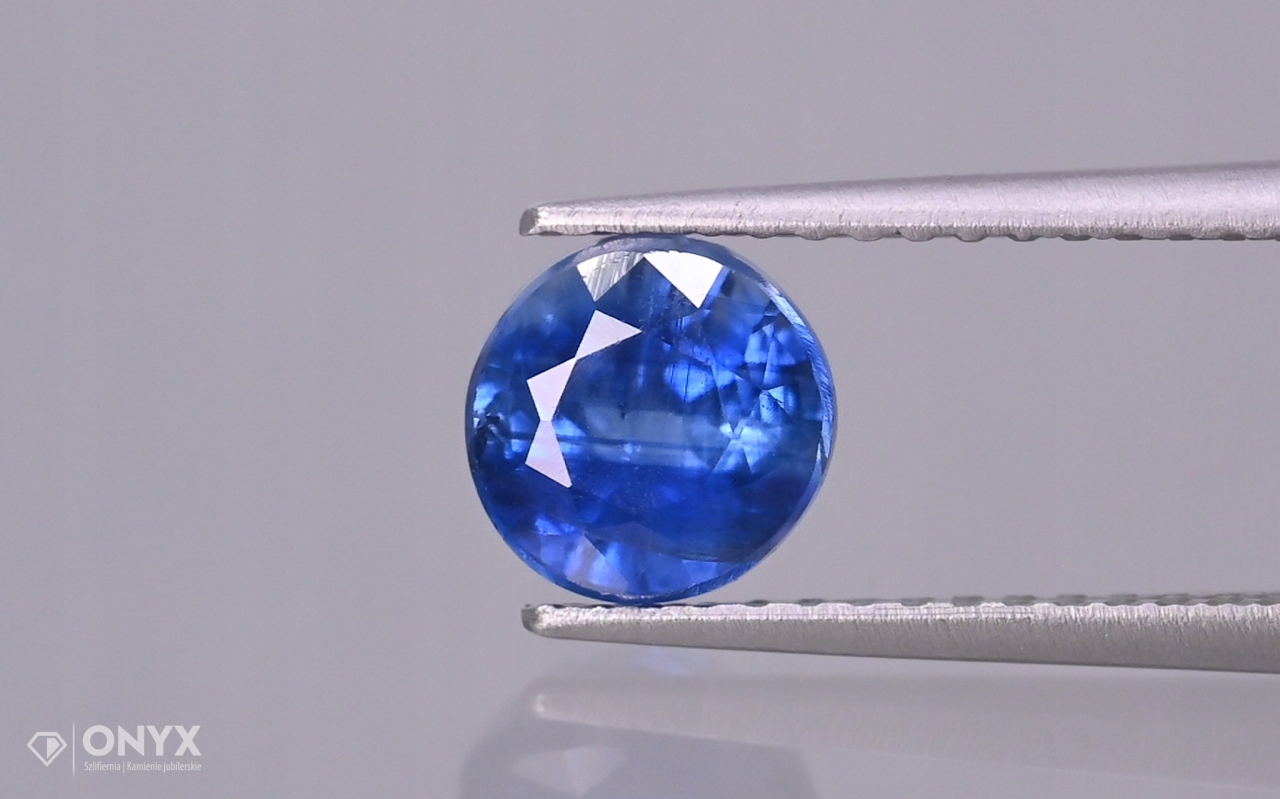 Kyanit fazetovaný kulatý fi 6 mm