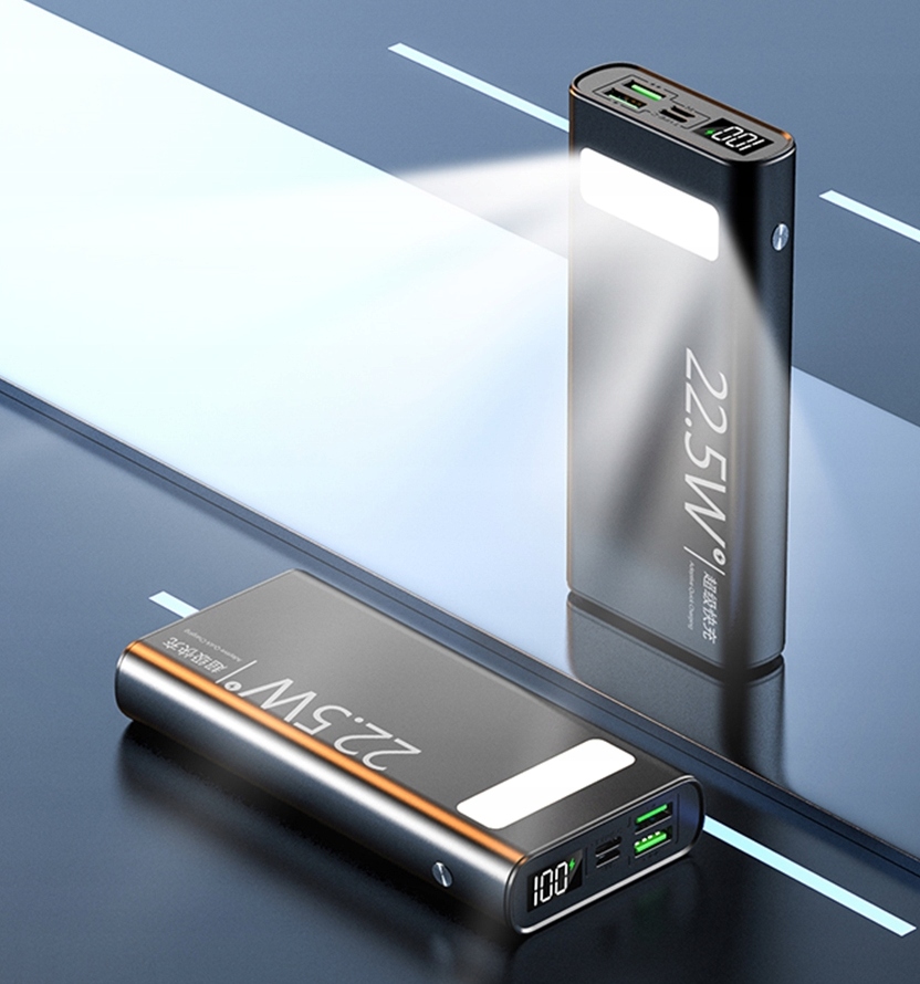 SZYBKI POWERBANK 30000mah PD QC 22,5W LATARKA LED Kod producenta QC 3.0 30000 22,5W