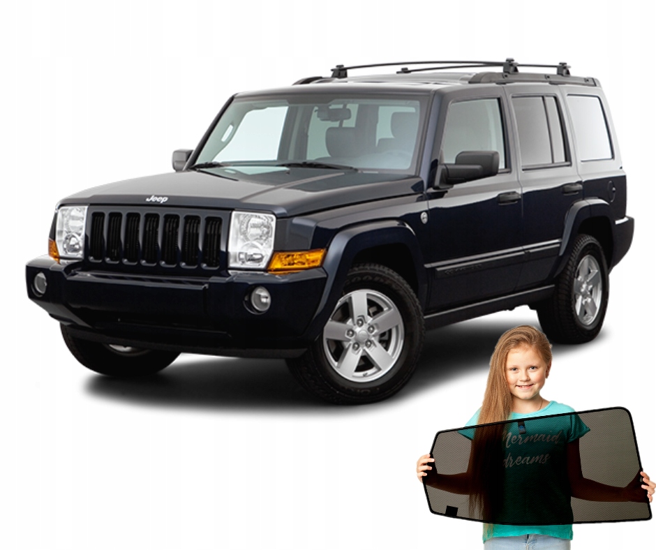 Záclony Na Magnetech Jeep Commander 2005-2010