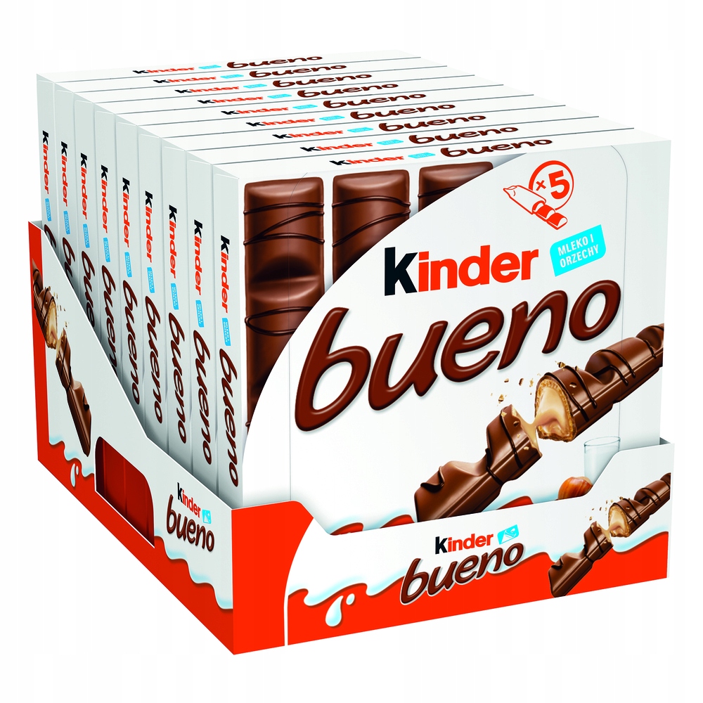 Levně 9 x 107,5 g Kinder Bueno Karton