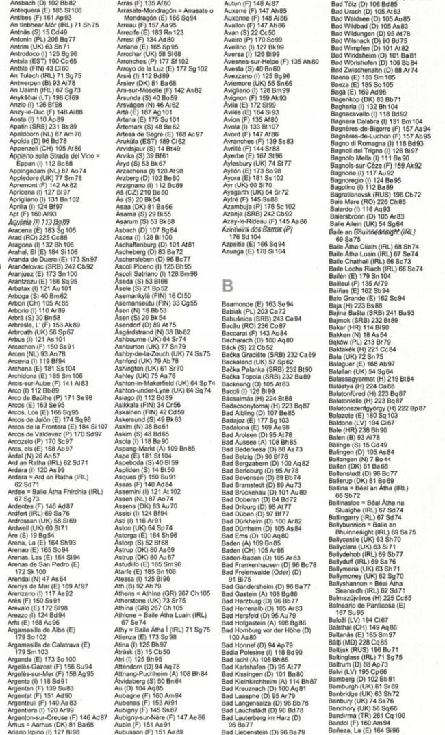 EUROPA 2023 ATLAS SAMOCHODOWY DROGOWY NA SPIRALI FALK Wysokość produktu 10.3 cm