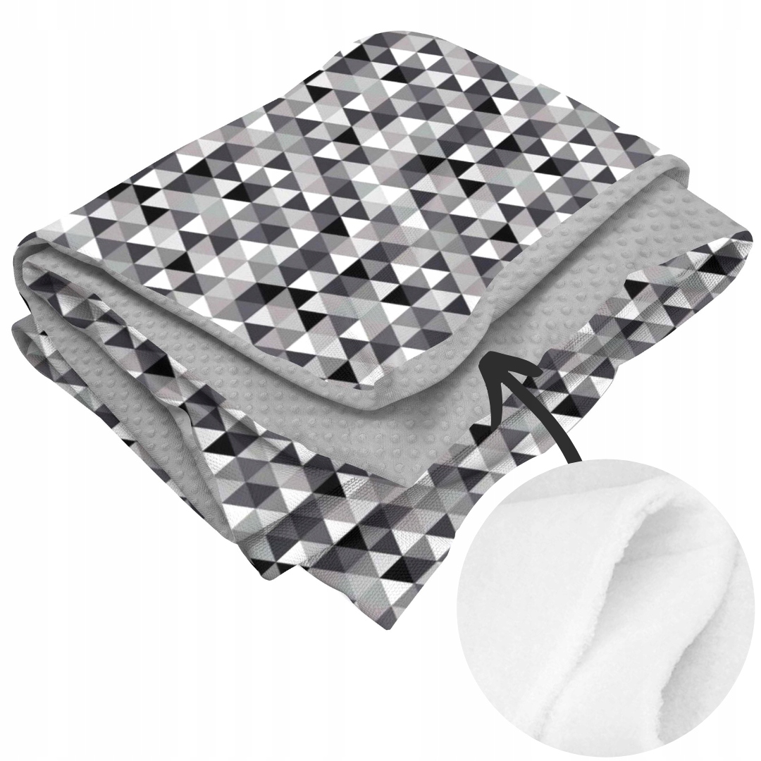 Oboustranná přikrývka 90x120 Bavlna Polar Minky Zateplená