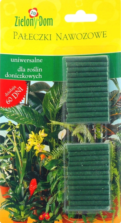 

Pałeczki nawozowe do roślin doniczkowych 50szt. Zd