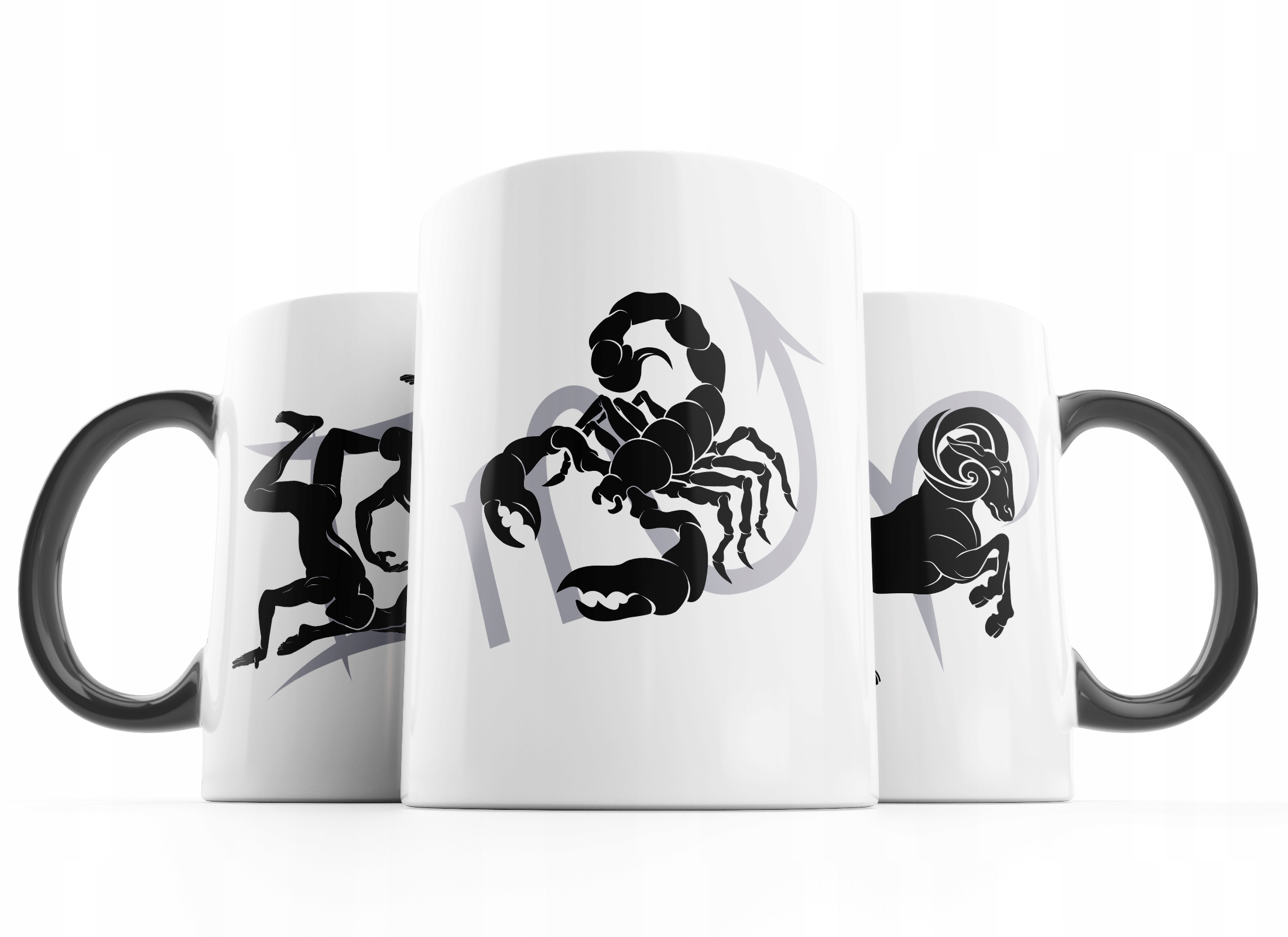 Kubek znak zodiaku Rak Horoskop Kolor wielokolorowy