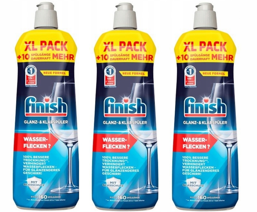 

Finish Nabłyszczacz do zmywarki 3x800ml XL De