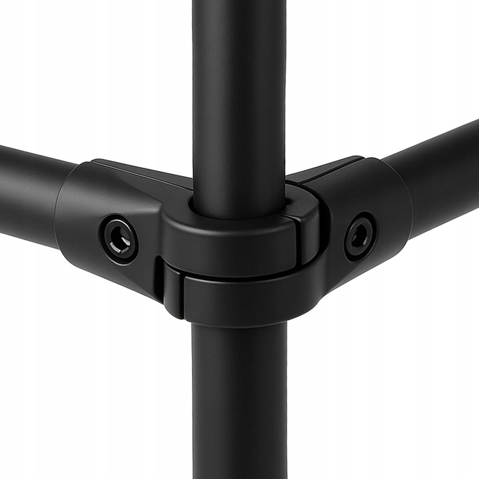 ZŁĄCZE DWURAMIENNE KĄTOWE R43 CZARNE RURA 25mm BLACK c1