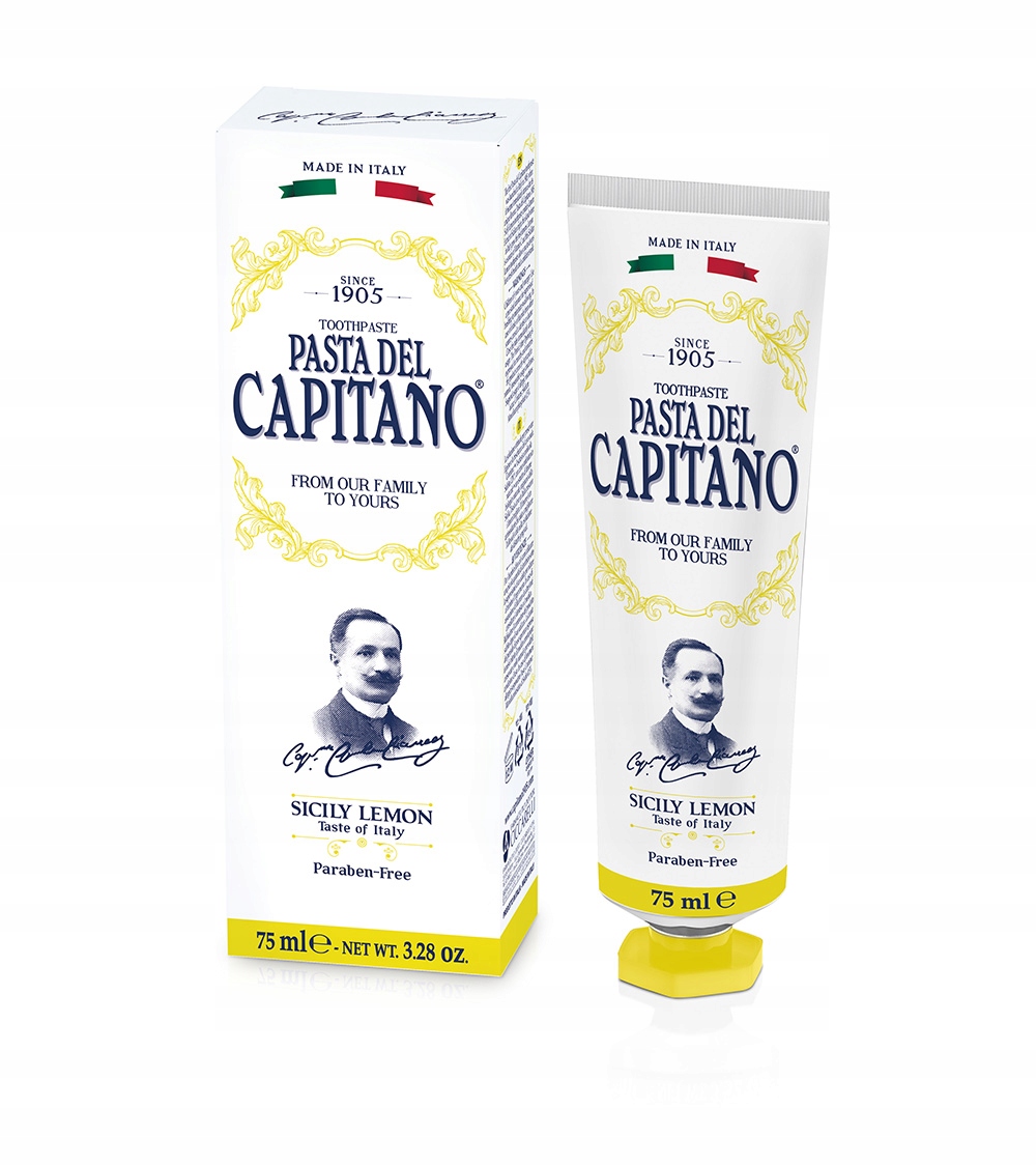 

Pasta Del Capitano 1905 Sycylijska Cytryna, 75 ml