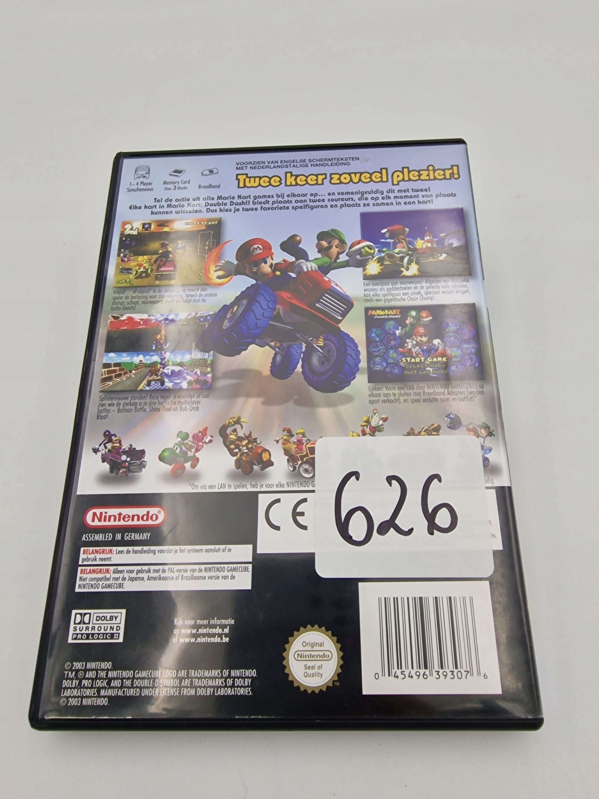 NINTENDO GAMECUBE MARIO KART DOUBLE DASH Platforma Nintendo GameCube