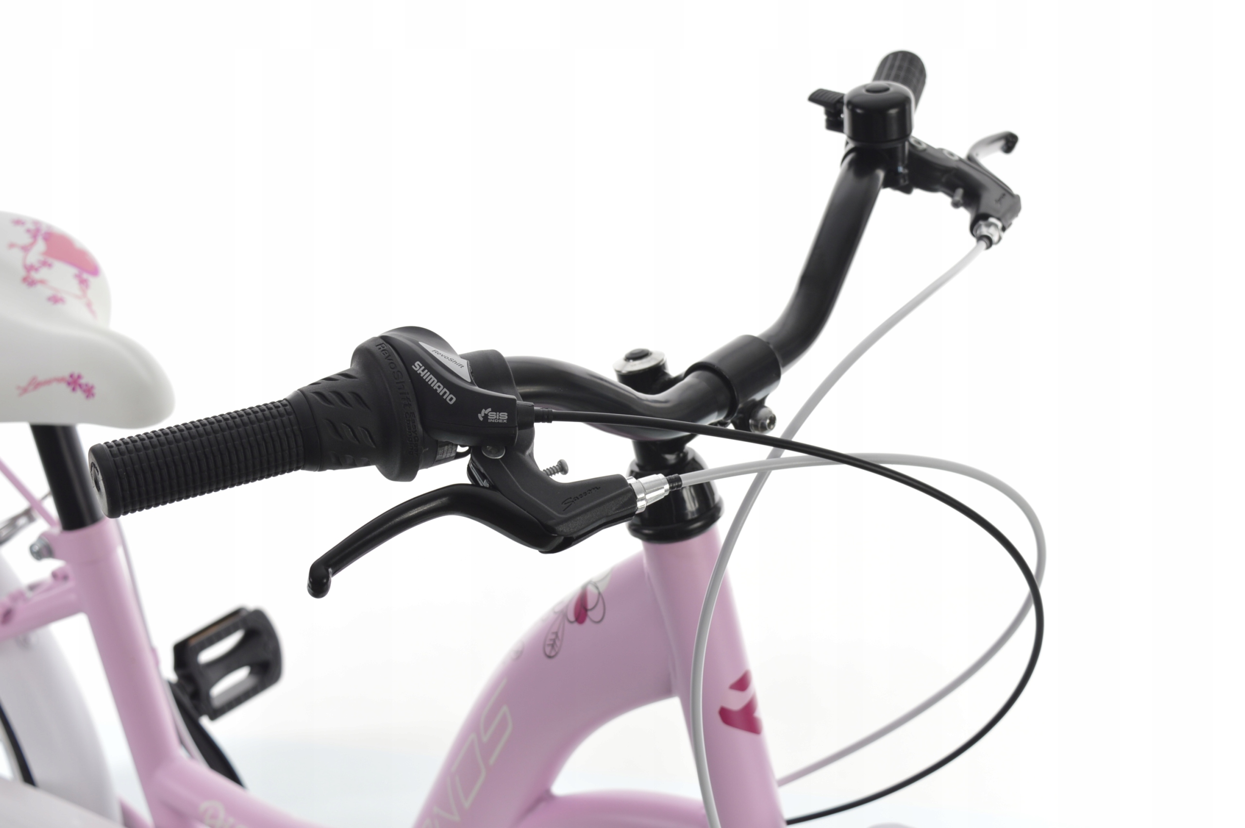 ROWER 20 KANDS DIANA różowy mat R12 wzrost 115-145 cm 6-biegowy