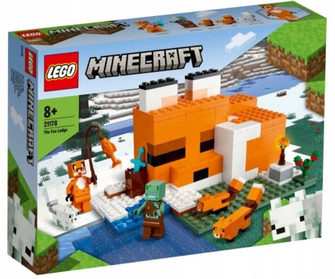 

Lego Minecraft 21178 Siedlisko Lisów