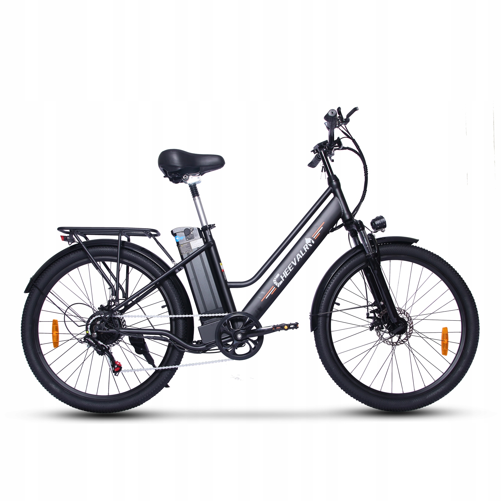 Rower elektryczny Cheevalry C26 Damski/Mężczyzna 350W 15AH 100KM czarny