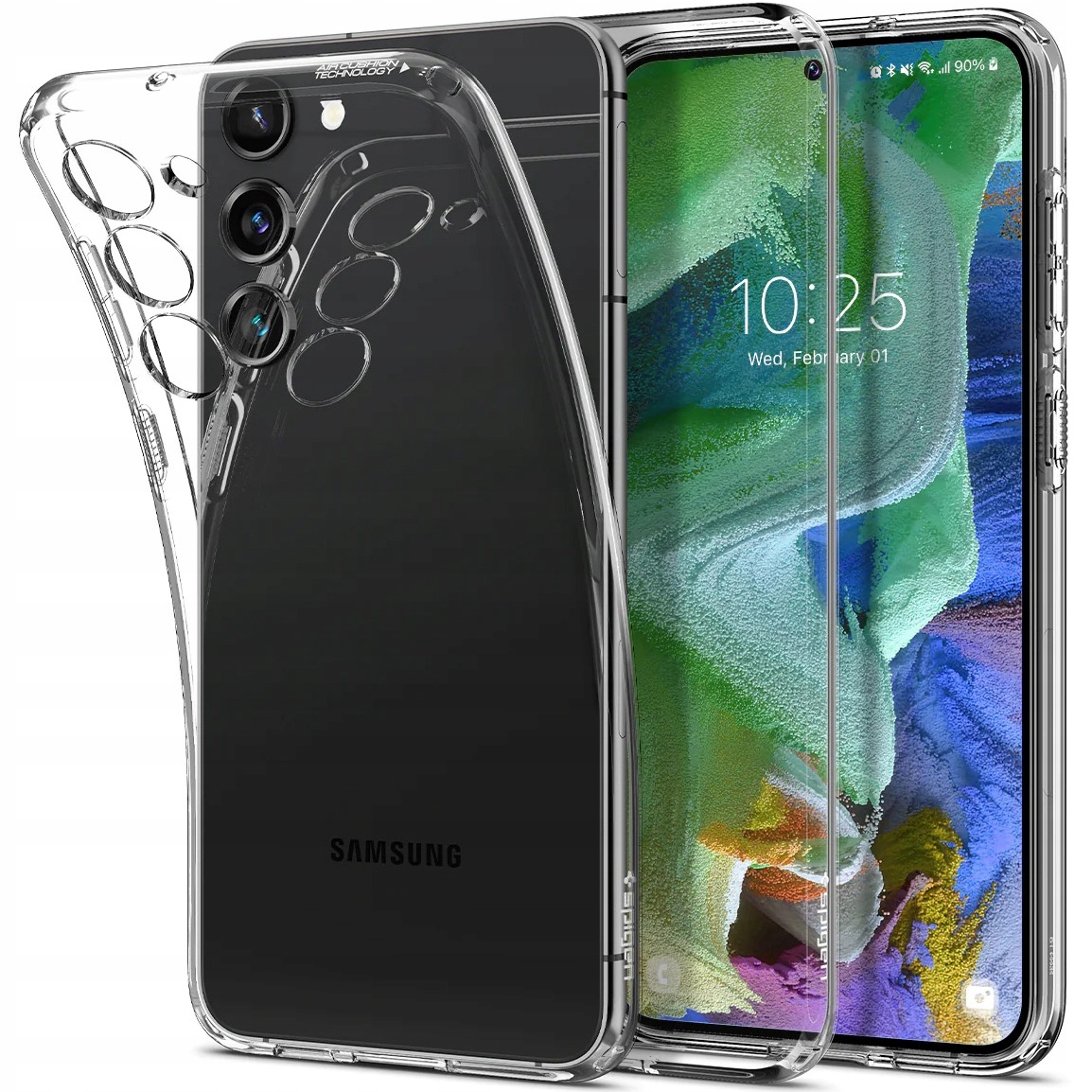 

Etui do Galaxy S23 Plus, Spigen Liquid Crystal