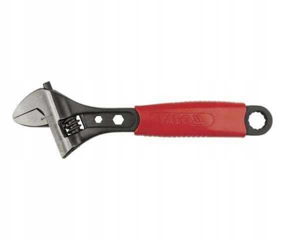 

Klucz Nastawny Szwed 200mm Stal CrV40 0-32mm Yato