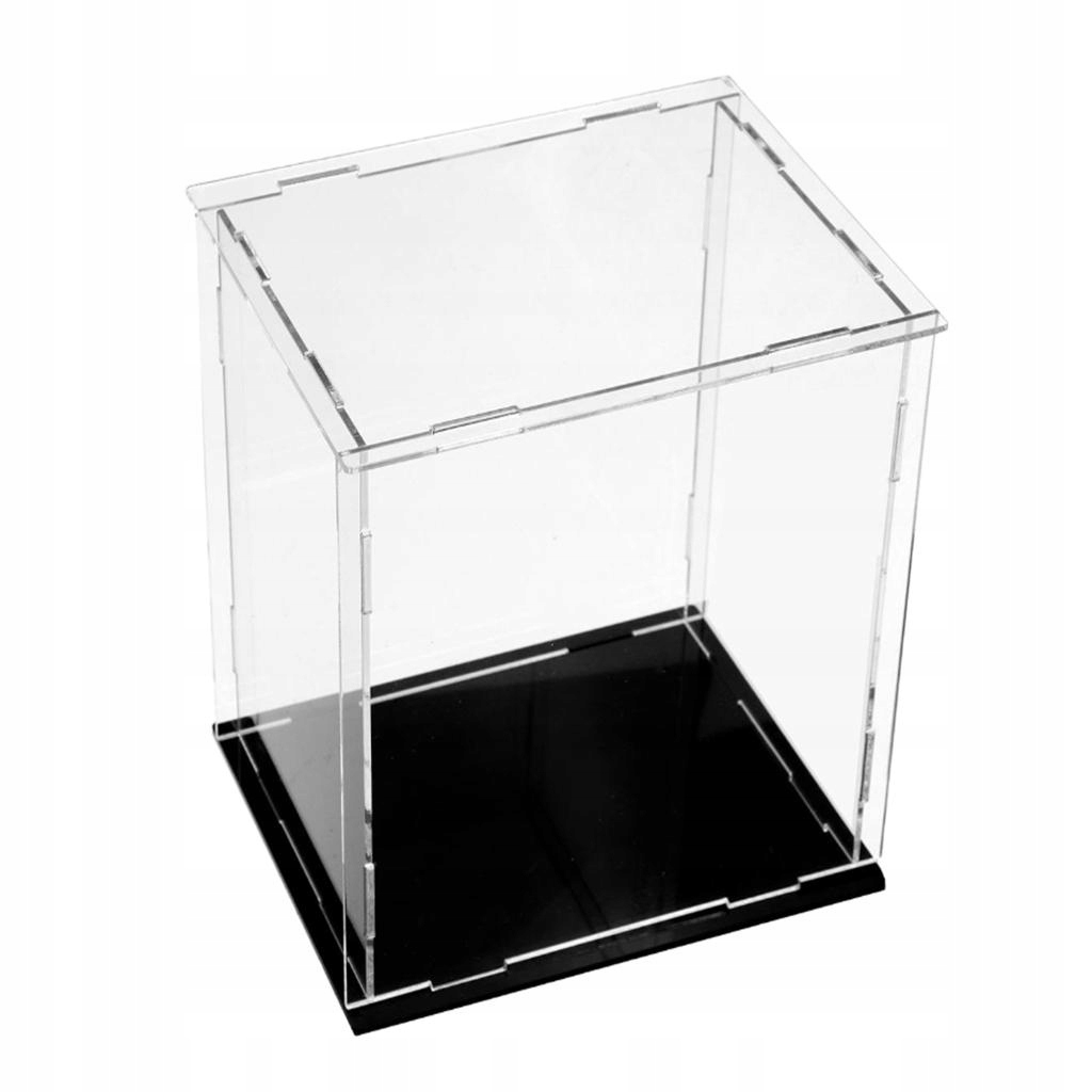 2pcs Clear Acrylic Figurine Display Case for Doll Marka inna marka