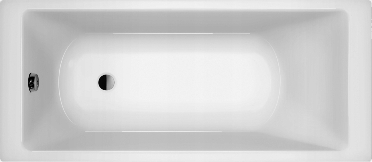 Vana 80x180 Obdélníková Z Akrylu Lucite 100% Pl