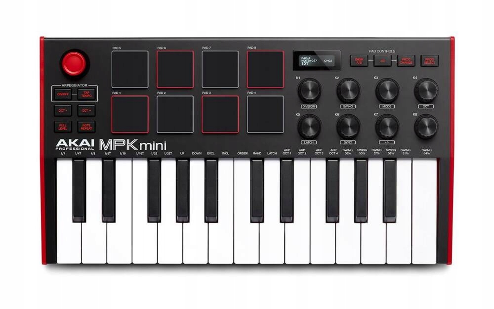 AKAI MPK Mini MK3 POWYSTAWOWA JAK NOWA
