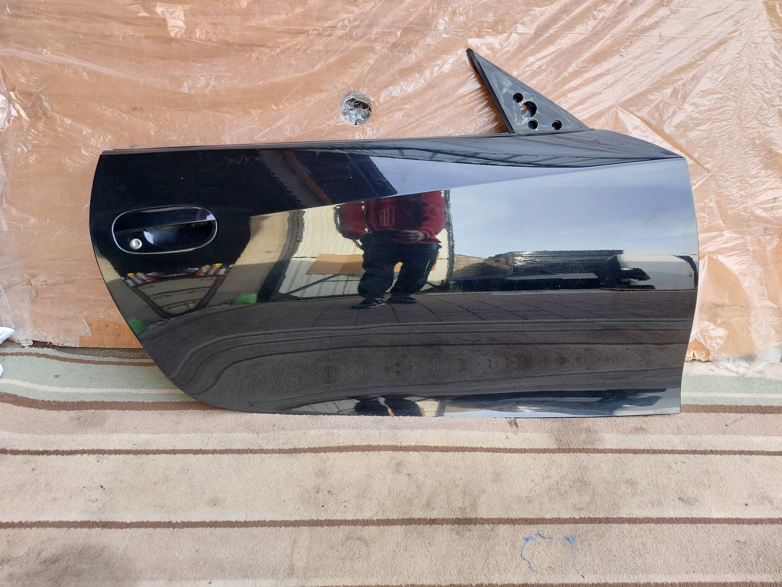 ДВЕРИ ПРАВЕ BMW Z4 E85 07r РЕСТАЙЛИНГ ЧОРНЫЕ 668