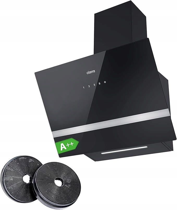 Okap kuchenny ścienny wycią konwekcyjny 650 m³/h Wi-Fi 60 cm Ciarra