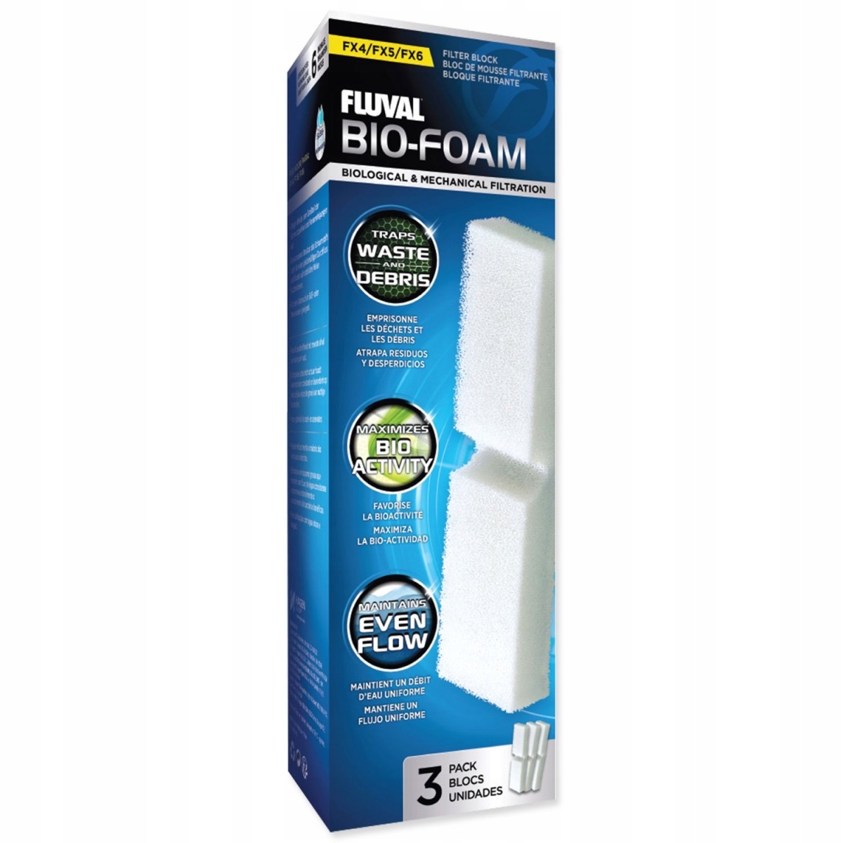 Levně Náplň Fluval molitan FX4/FX5/FX6 3ks