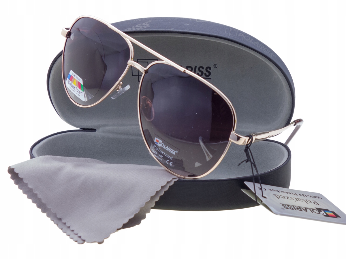 

Okulary przeciwsłoneczne polaryzacyjne pilotki