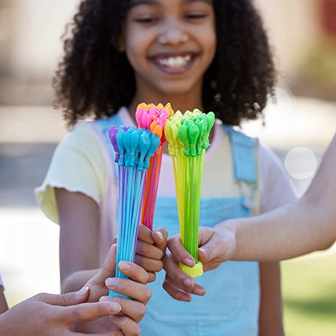 BOMBY WODNE BALONY NA WODĘ KOLOROWE AUTOMATYCZNE Z NAPEŁNIACZEM 111 SZT. Rodzaj balony wodne