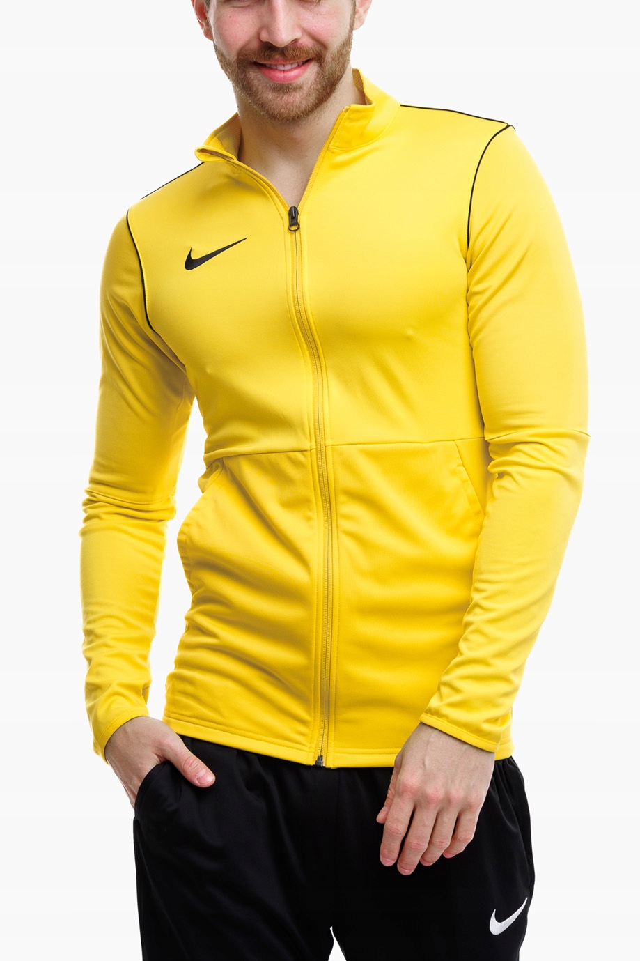 Pánská Pánská Mikina bez kapuce zip Nike Dri-FIT Park 20, vel L