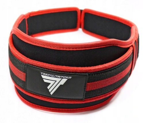 

Trec pas kulturystyczny Fabric Wide Double Red M