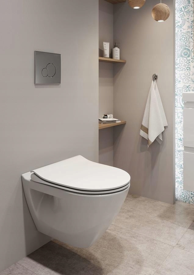 Przycisk spłukujący Cersanit CIRCLE BASE biały Marka Cersanit