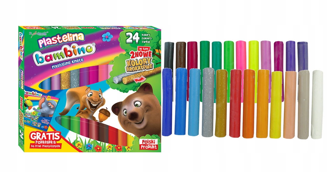 

Bambino plastelina 24 podkładka