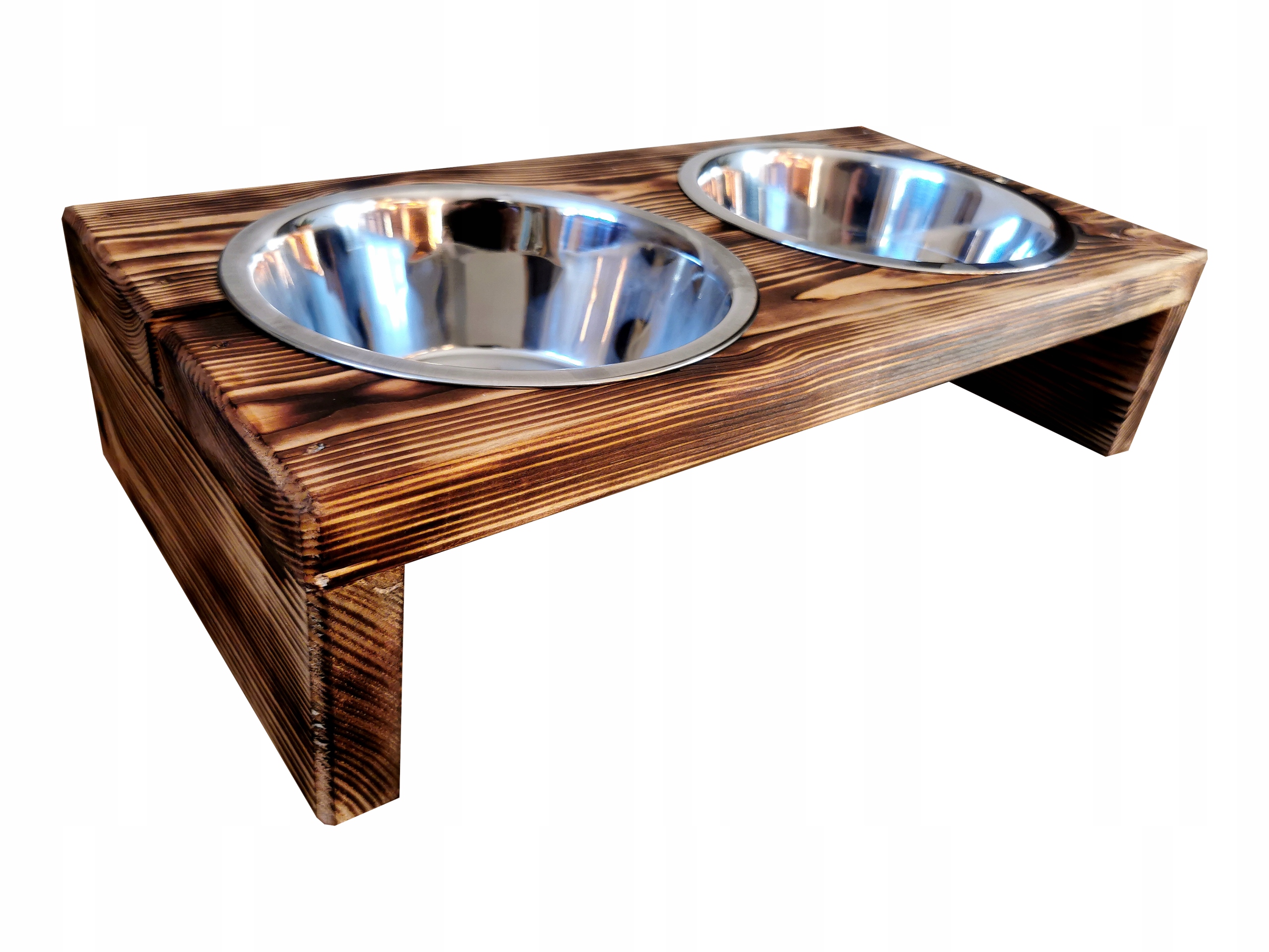 Levně Sada dvou misek pro psa 0,9 Misky Bonus eko_wood