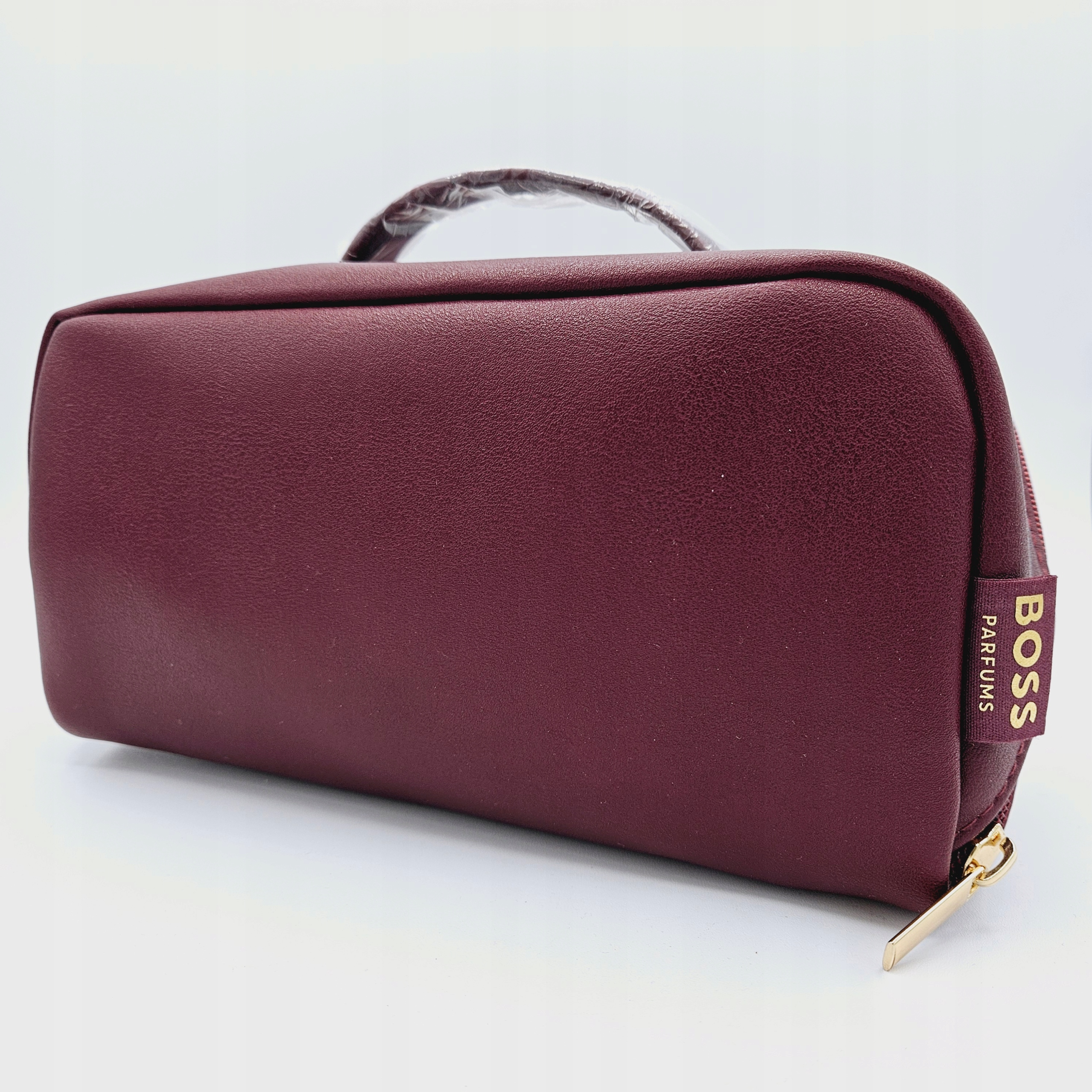 Hugo Boss BOSS kosmetyczka bordowa EKO SKÓRA Model Hugo Boss