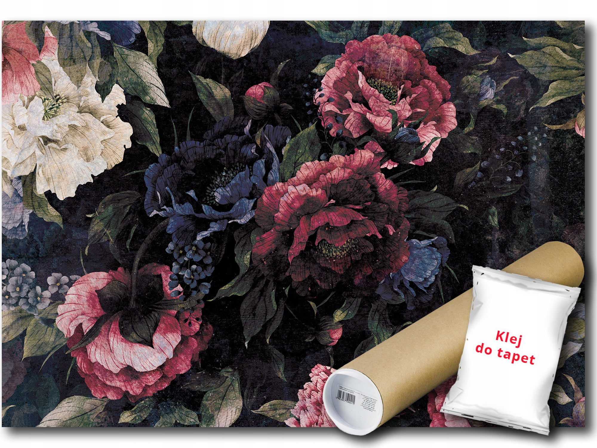 Vinylová Fototapeta Květy Pivoňky Růže 368x254