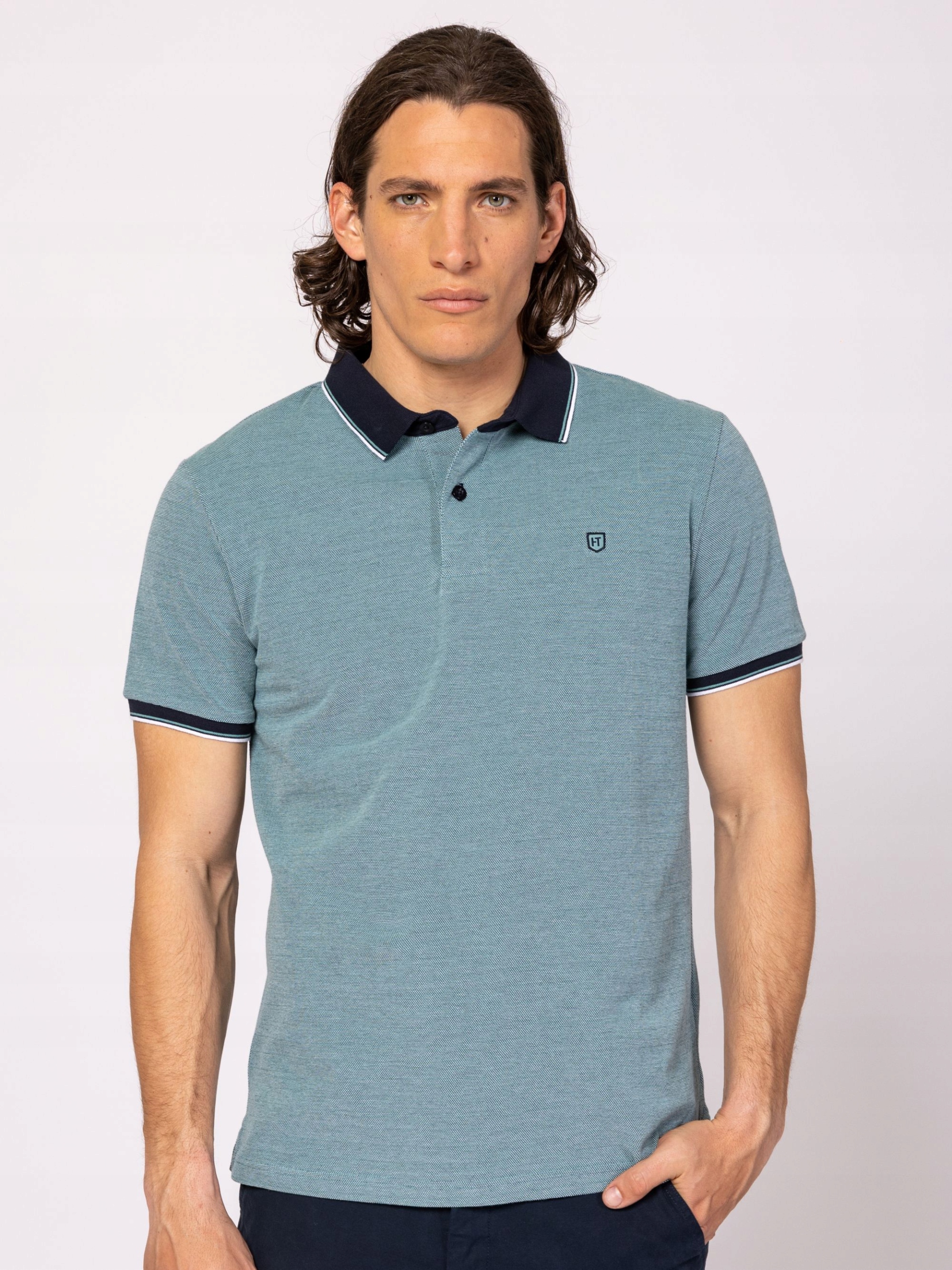 Heavy Tools Pánské Tričko Polokošile Dolovan Jungle Tmavě Zelená L