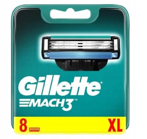 Gillette M3 Náhradní břity pro holicí strojek 8ks